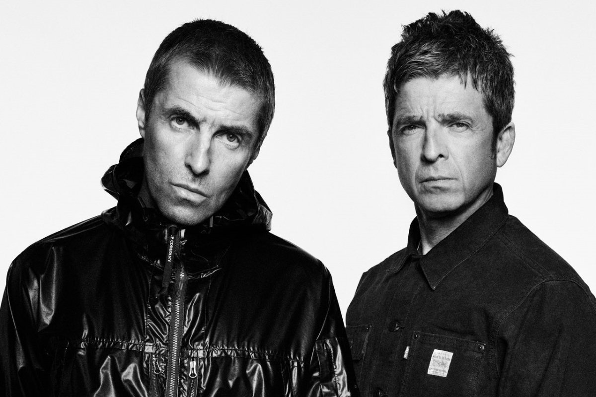 Liam y Noel Gallagher, los l�deres de Oasis.