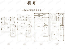 鹏湃国公馆4室5厅6卫户型图