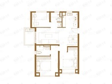 大华梧桐樾3室2厅2卫户型图