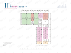 复地星家公馆2F-5F户型户型图