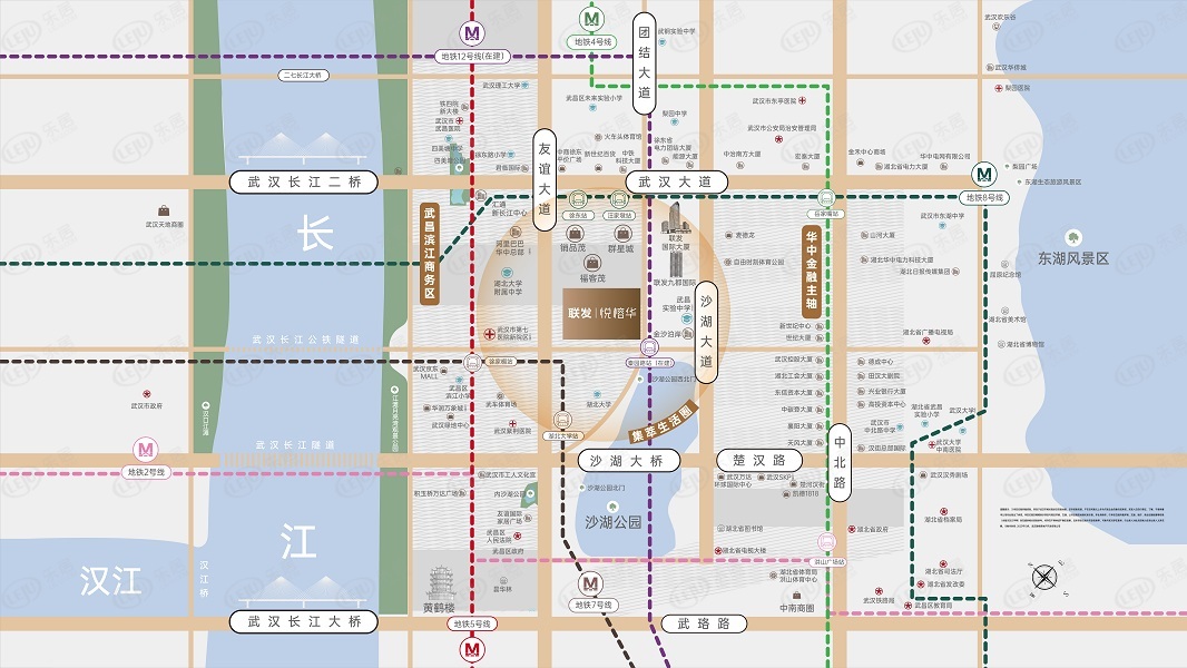 武昌联发悦榕华户型图公布 106~133㎡售价待定