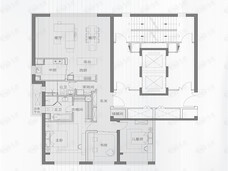 中海十里观澜A户型户型图