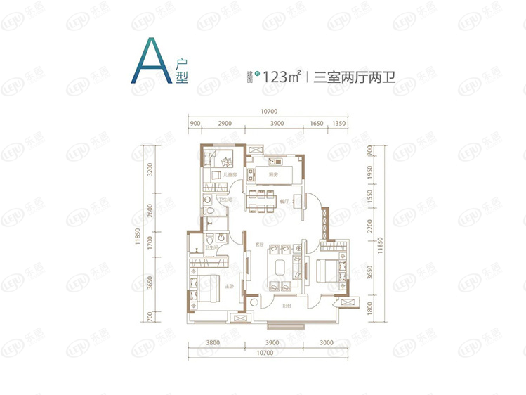 三居室热销中 周村文昌湖·中海璞樾约6500元/㎡