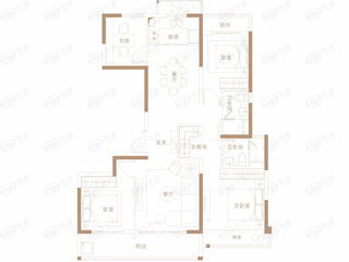 裕华会园C（C1）户型户型图