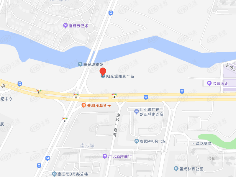 南沙阳光城·丽景湾户型图公布 87~118㎡约25000元/㎡