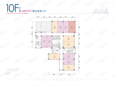 复地星家公馆9F户型户型图