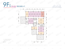 复地星家公馆6F户型户型图