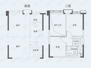 中建鄂旅投岭南悦府B2户型户型图