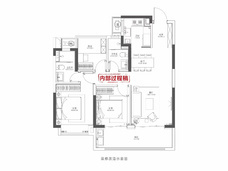 保利和光熙悦3室2厅2卫户型图