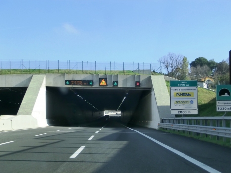 Covignano Tunnel northern portal