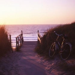 Morgens am Strand