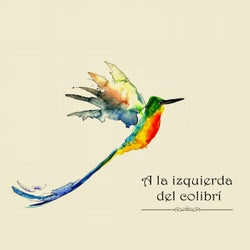 A la izquierda del colibri