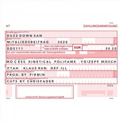 Mitgliedsbeitrag 2020