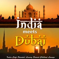 India meets Dubai - India Cafe Oriental Luxury Sunset Chillout Lounge