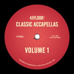 4 To The Floor Accapellas, Vol. 1