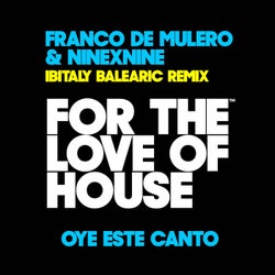 Oye este canto (Ibitaly Balearic Extended Mix)