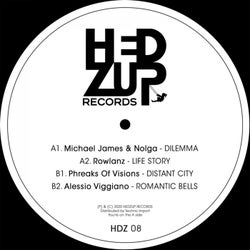 HDZ08 EP with Michael James & Nolga, Phreaks Of Visions, Rowlanz, Alessio Viggiano