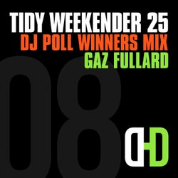 Tidy Weekender 25: DJ Poll Winners Mix 08 - Gaz Fullard