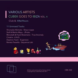 Cubek Goes To Ibiza, Vol. 4 (Club & AfterHours)