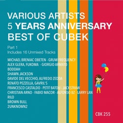 5 Years Anniversary Best of Cubek, Pt. 1