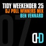 Tidy Weekender 25: DJ Poll Winners Mix 07 - Ben Vennard