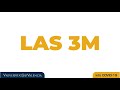 Imatge de la portada del video;Las 3M