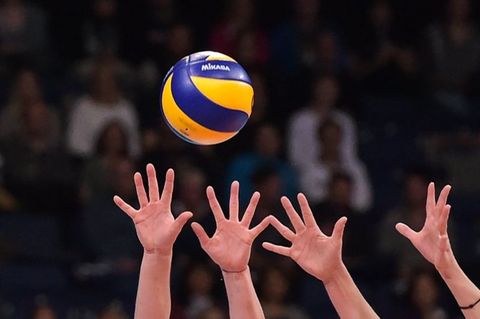 Im Volleyball-Pokal wurde die nächste Runde ausgelost. Foto: Silas Stein/dpa