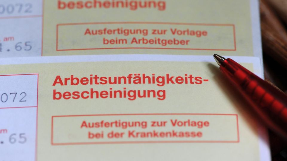 Arbeitsunfähigkeitsbescheinigung