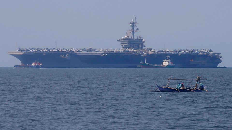 US-Flugzeugträger - Carl Vinson - Vietnam - Besuch