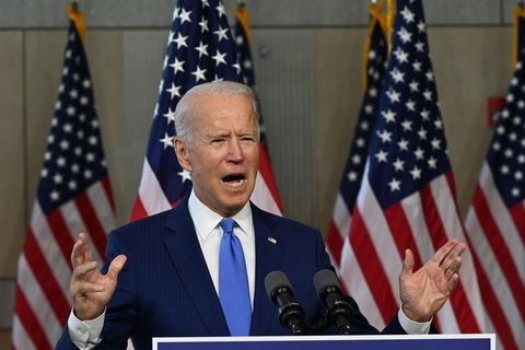 Der demokratische US-Präsidentschaftskandidat Joe Biden