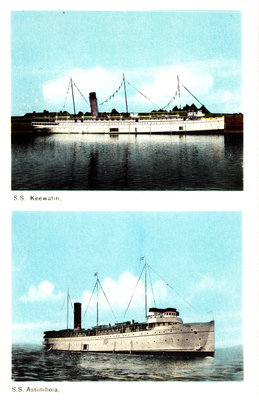 Ships: S.S. Keewatin and S.S. Assiniboia