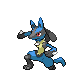 Imagen de Lucario macho o hembra en Pokémon Oro HeartGold y Plata SoulSilver