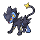 Imagen de Luxray hembra en Pokémon Oro HeartGold y Plata SoulSilver