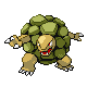 Imagen de Golem macho o hembra en Pokémon Diamante y Perla