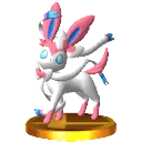 Trofeo de Sylveon en SSB4 para Nintendo 3DS.