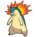 Icono de Typhlosion en Pokémon HOME