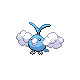 Imagen de Swablu macho o hembra en Pokémon Platino