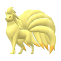 Imagen de Ninetales en Pokémon Diamante Brillante y Pokémon Perla Reluciente