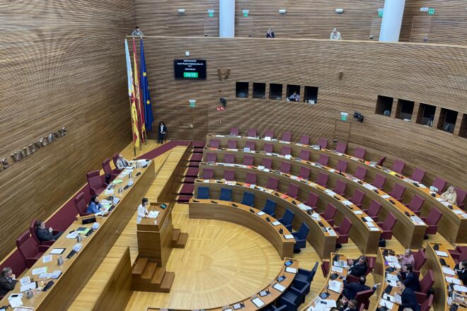 L’oposició abandona el ple de les Corts en protesta pel comportament de Vox i el PP