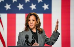 Donald Trump « architecte » du recul du droit à l’IVG, selon Kamala Harris