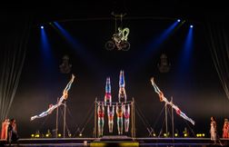 A l’entraînement du Cirque du Soleil, on a vu des muscles et des muscles