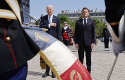 La visite d’Etat de Joe Biden commence à l’Arc de Triomphe