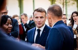 Macron défend le soutien étatique à la production cinématographique