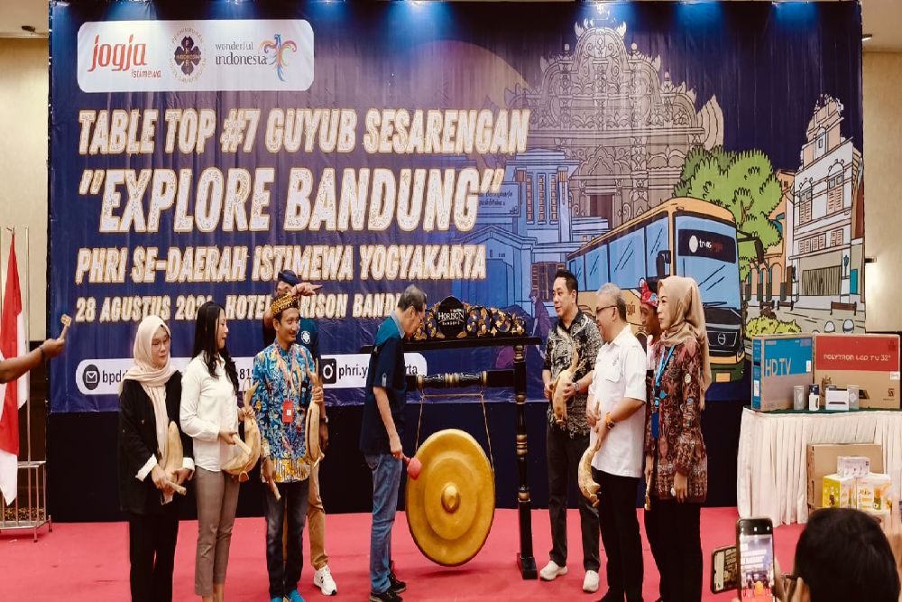 Gencar Lakukan Promosi, PHRI DIY Menggelar Table Top ke 7 di Bandung