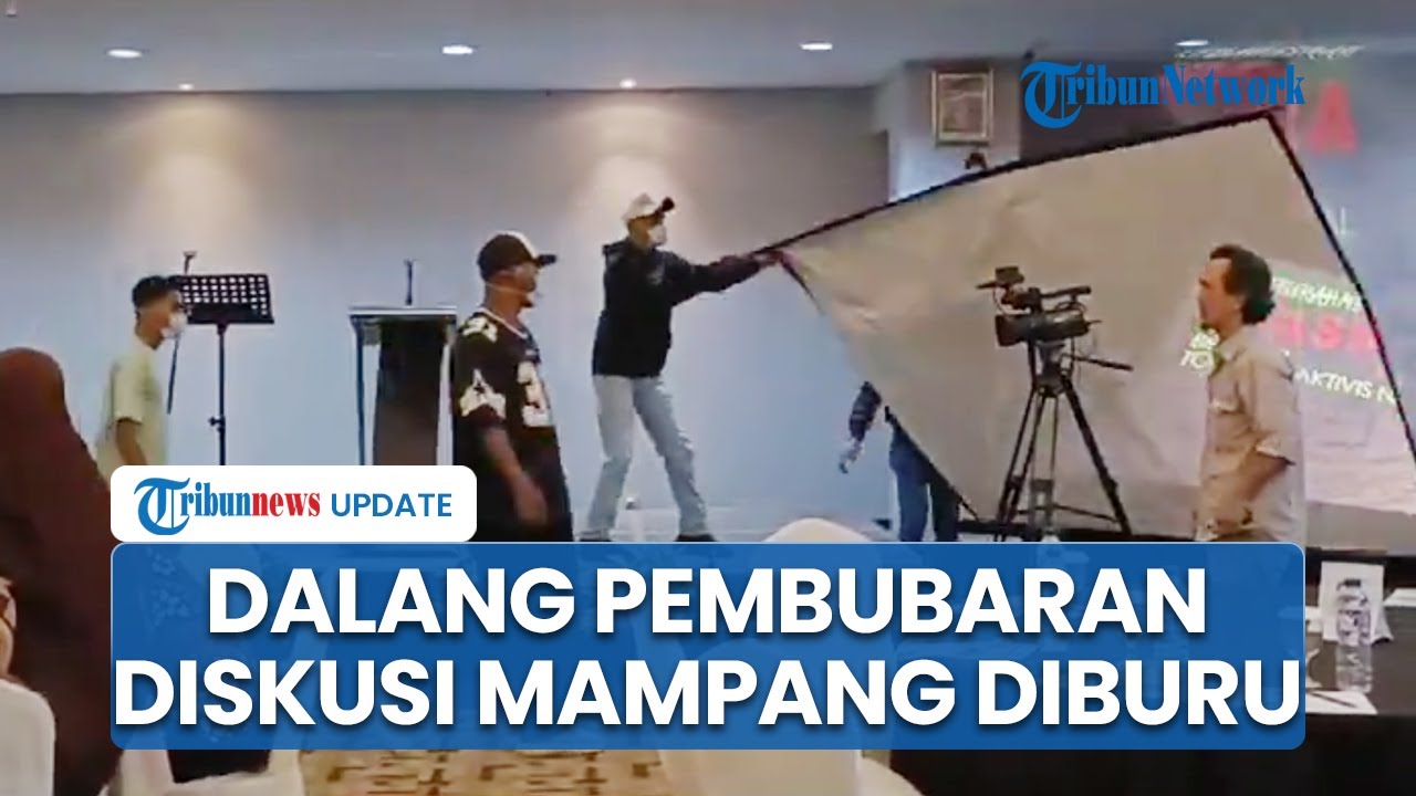 Polisi Buru Dalang Pembubaran Diskusi di Mampang, Video Petugas Peluk Pelaku Viral di Media Sosial