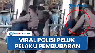 Detik-detik Polisi Peluk Pelaku Pembubaran Diskusi di Mampang, Wakapolda Bantah Lindungi Tersangka