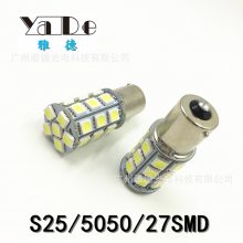 ����LED���� ������ BA15S 1157 1156 5050 27SMDת��� ɲ����24