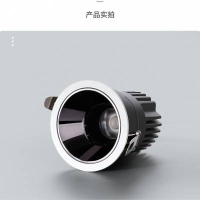 芯鹏达调光调色温led筒灯 30w50w60w80w变光双色DMX512筒灯礼堂照明射灯