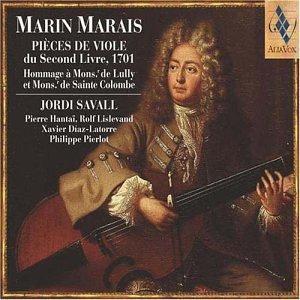 Marin Marais... - Marin Marais: Pièces de Viole du Second Livre, 1701