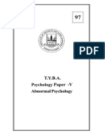 TYBA Abnormal Psychology